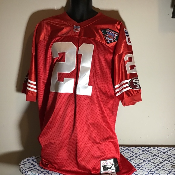 🙈#208, Mitchell & Ness, Primetime, Sanders throwback 49ers Jersey, great cond🔥 - Picture 1 of 7
